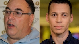 עמית סגל ואבי בניהו, צילום: האתר של עמית סגל, אלכסנדר כץ